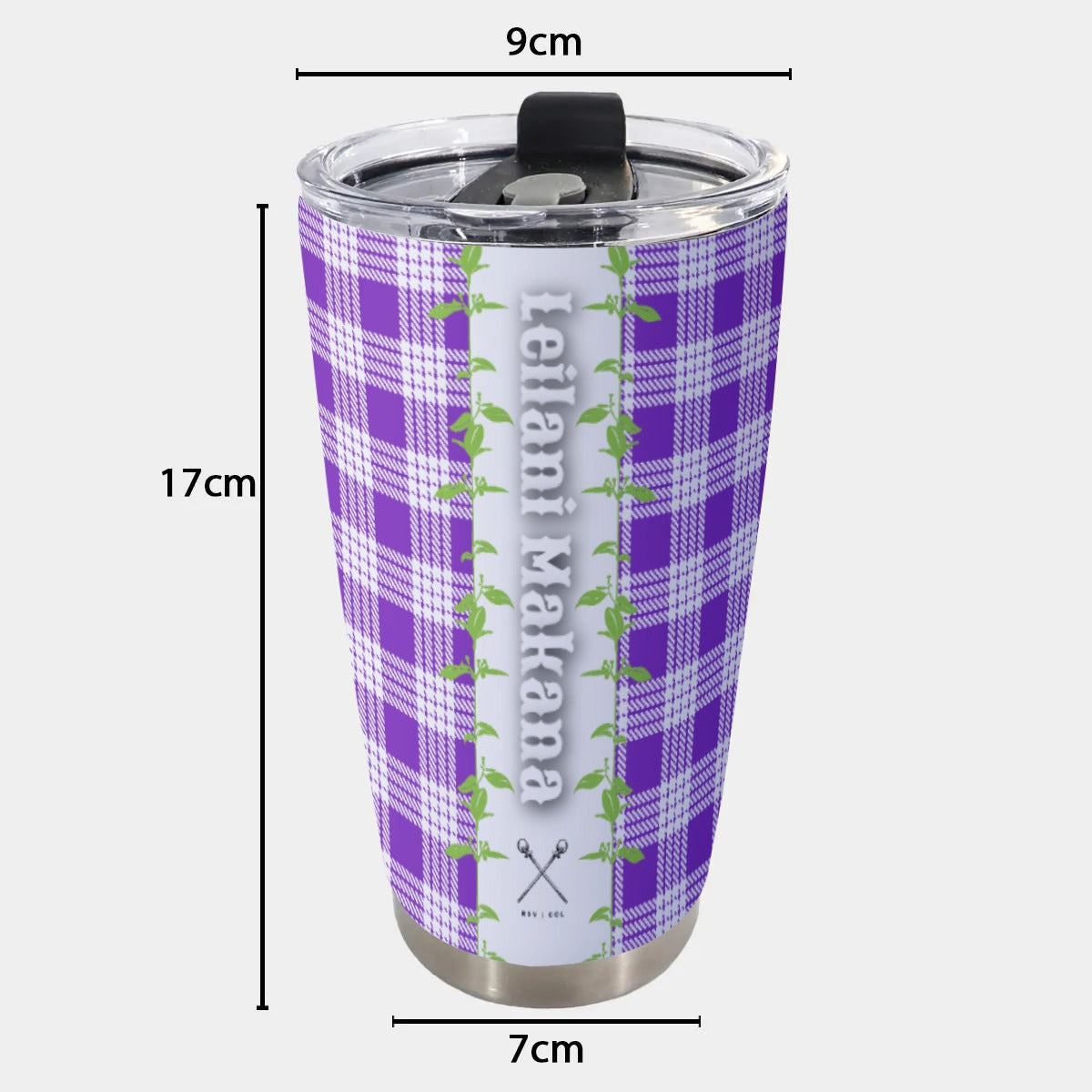 The Hawaiian Islands Tumbler (custom text)