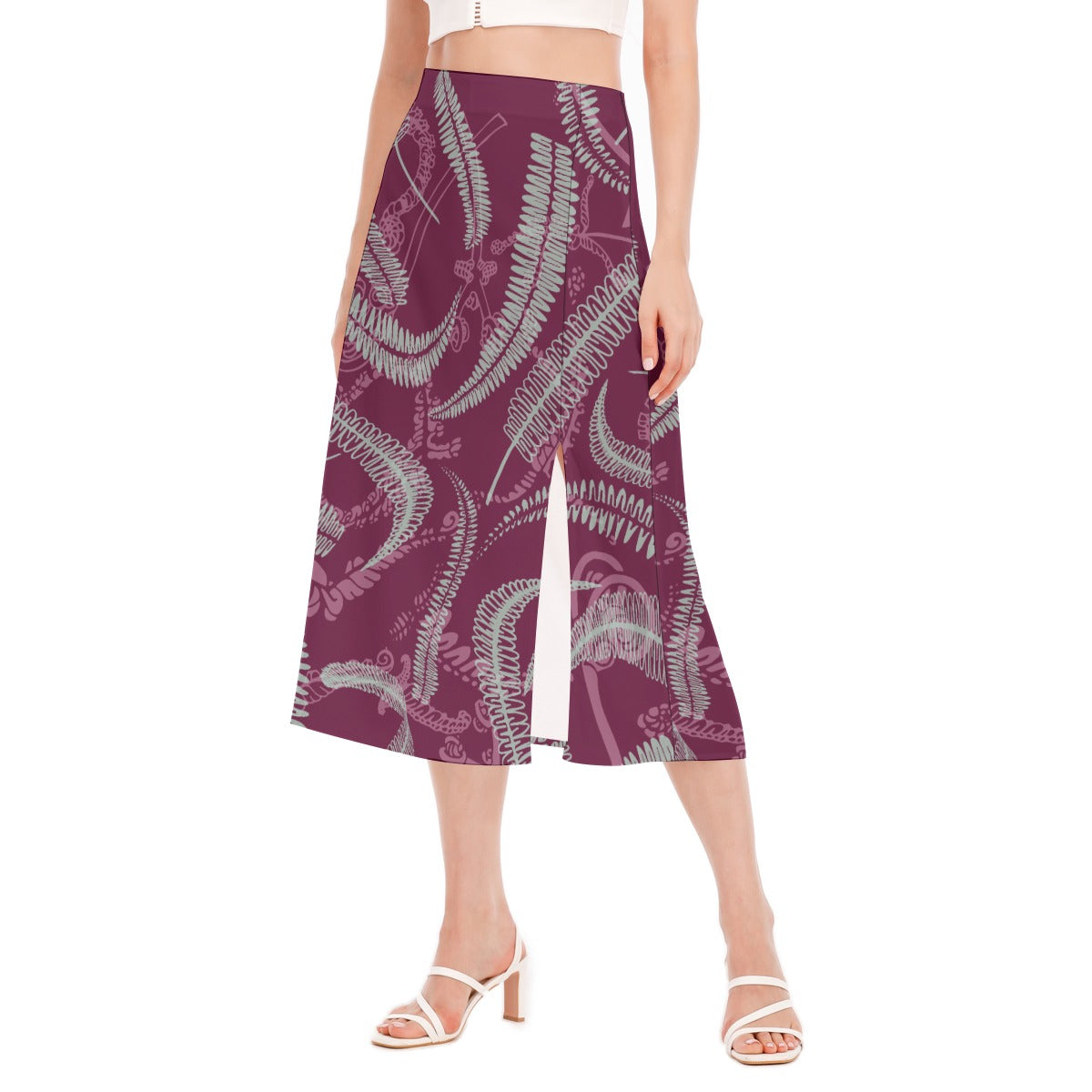 Uluhe | The High Slit Long Skirt