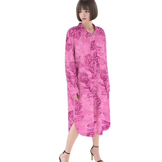 Pua `Olena | The Long Shirt Dress