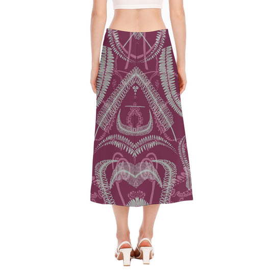 Uluhe | The High Slit Long Skirt