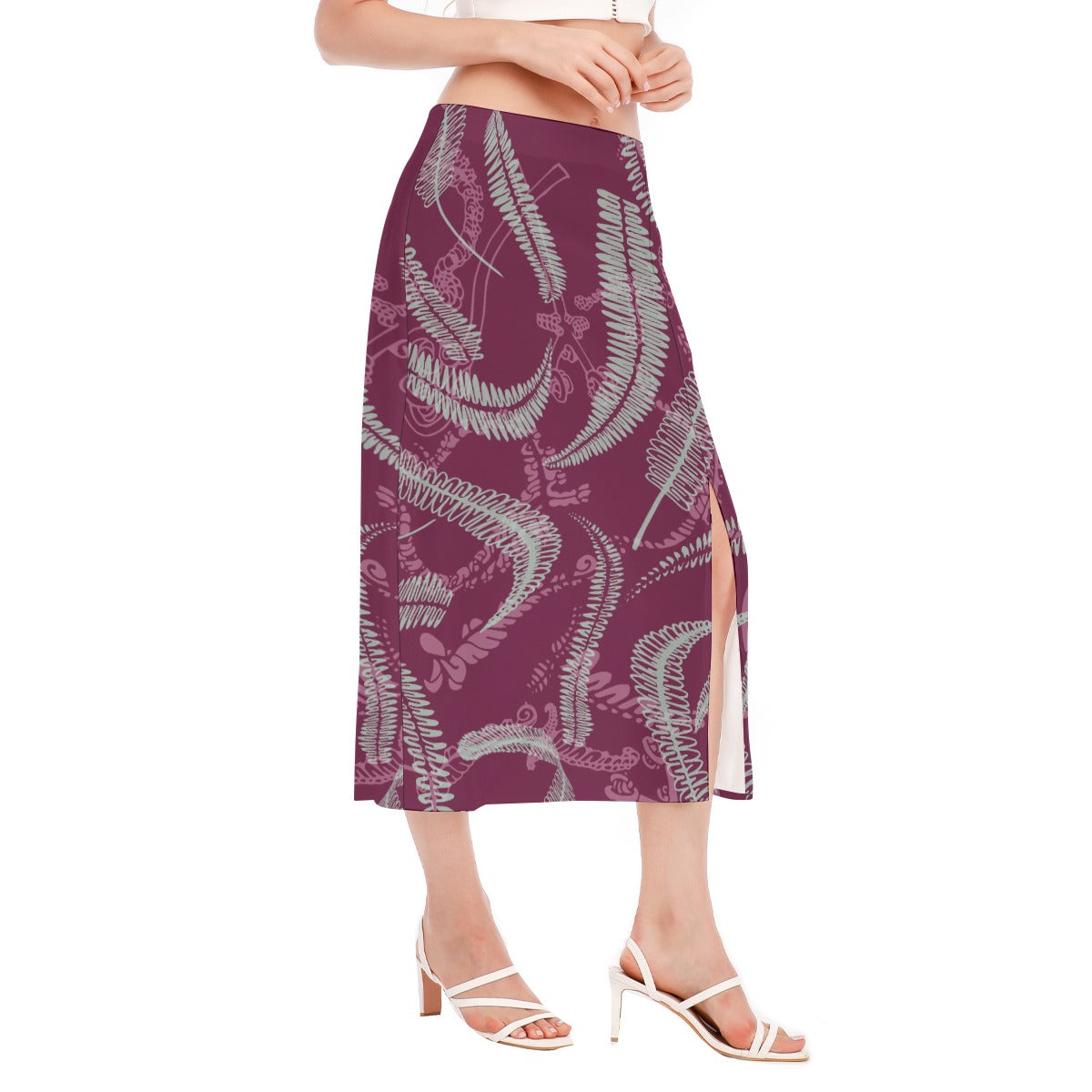 Uluhe | The High Slit Long Skirt