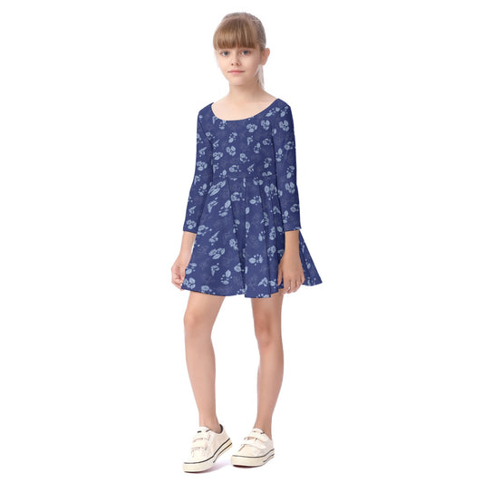 Pikake | The Kid's Long Sleeve Dress