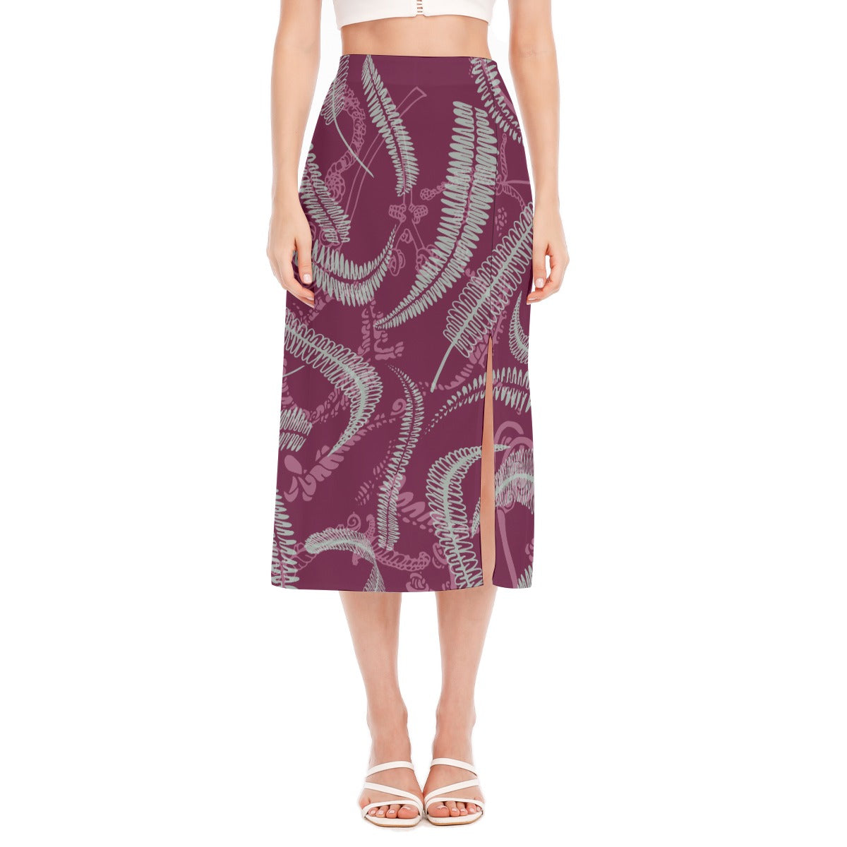 Uluhe | The High Slit Long Skirt