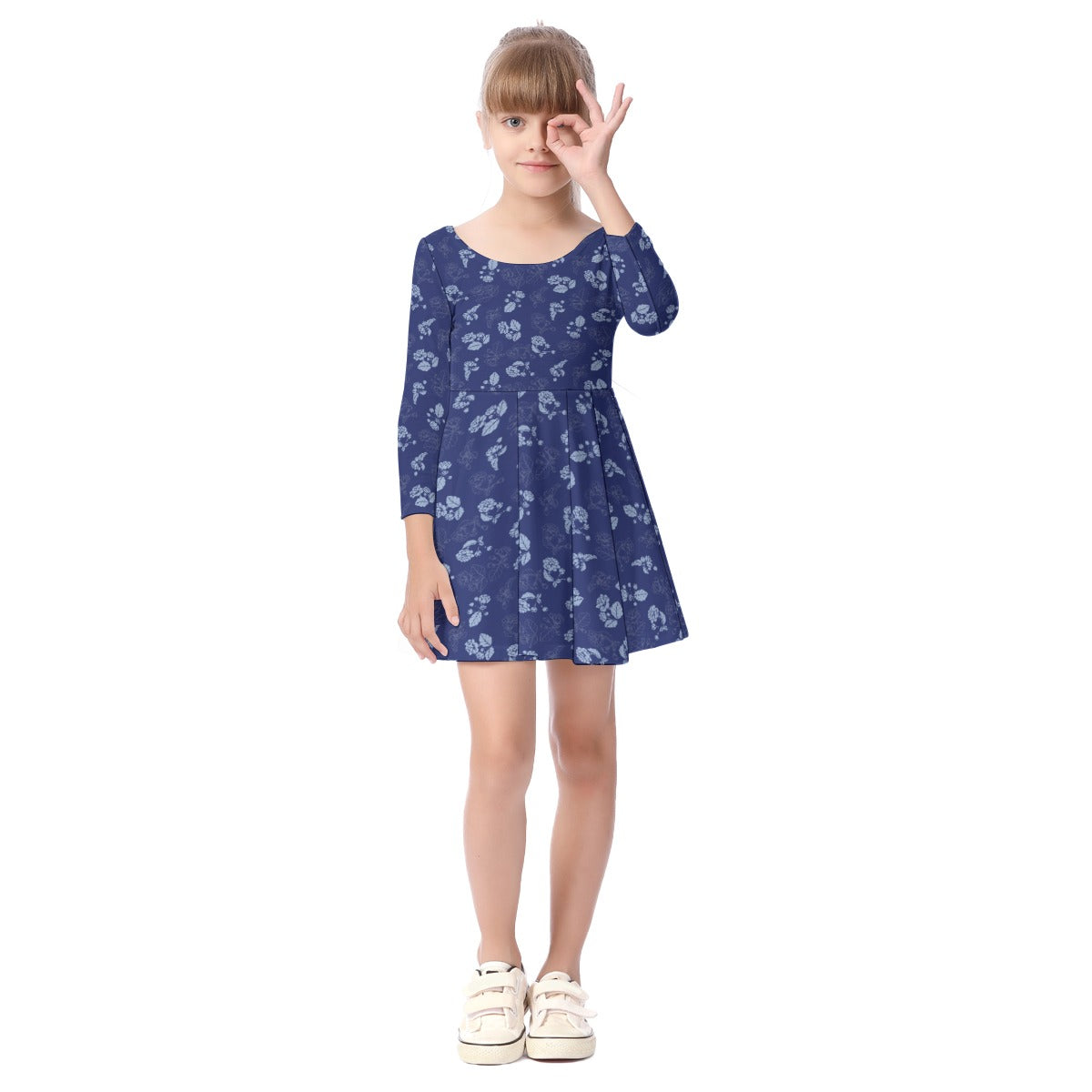 Pikake | The Kid's Long Sleeve Dress